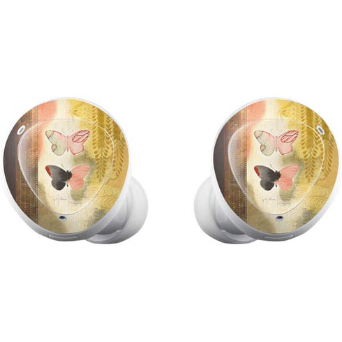 Haiku Butterfly Galaxy Buds Plus Skin
