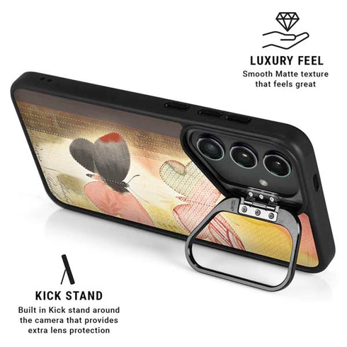 Haiku Butterfly Galaxy S24 Kickstand Case