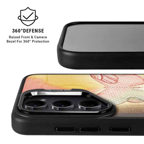 Haiku Butterfly Galaxy S25 Kickstand Case