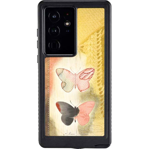 Haiku Butterfly Galaxy S24 Ultra Waterproof Case