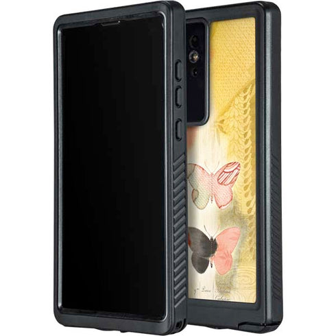Haiku Butterfly Galaxy S24 Ultra Waterproof Case