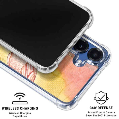 Haiku Butterfly Galaxy S25 Plus Clear Case