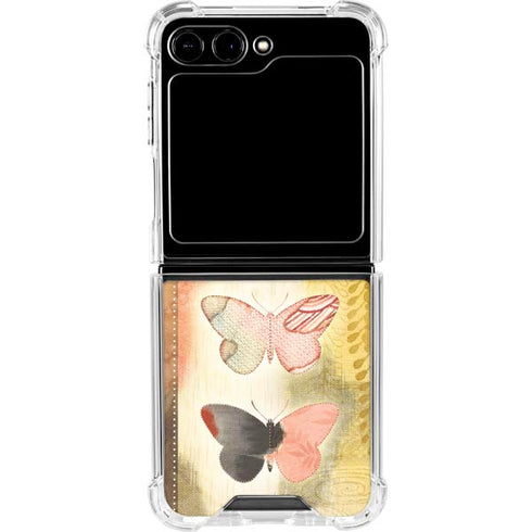 Haiku Butterfly Galaxy Z Flip6 Clear Case