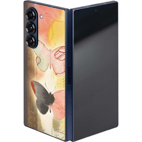 Haiku Butterfly Galaxy Z Fold6 Skin