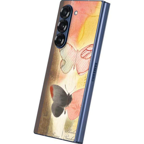Haiku Butterfly Galaxy Z Fold6 Skin
