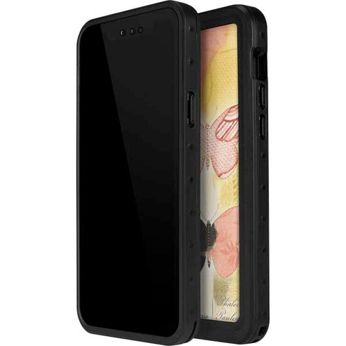 Haiku Butterfly iPhone 15 Plus Waterproof Case