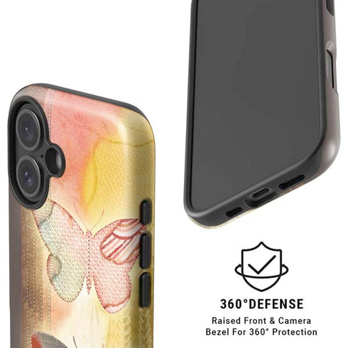 Haiku Butterfly iPhone 16 Magsafe Impact Case