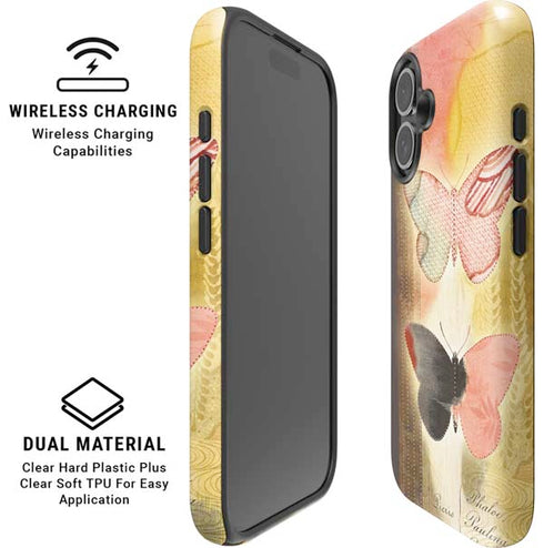 Haiku Butterfly iPhone 16 Magsafe Impact Case