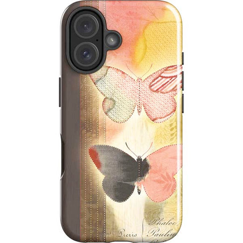 Haiku Butterfly iPhone 16 Plus Impact Case