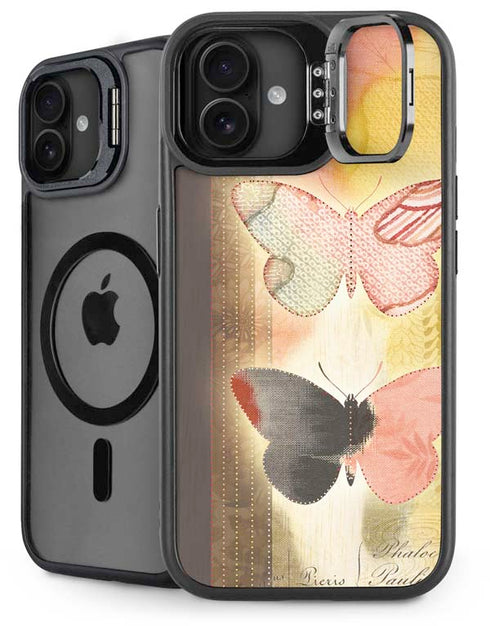 Haiku Butterfly iPhone 16 Plus Kickstand Case