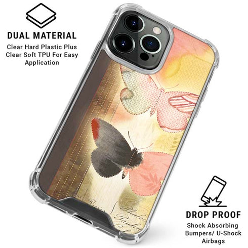 Haiku Butterfly iPhone 16 Pro Clear Case