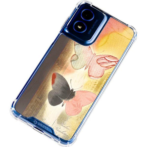 Haiku Butterfly Moto G Play 4G (2024) Clear Case