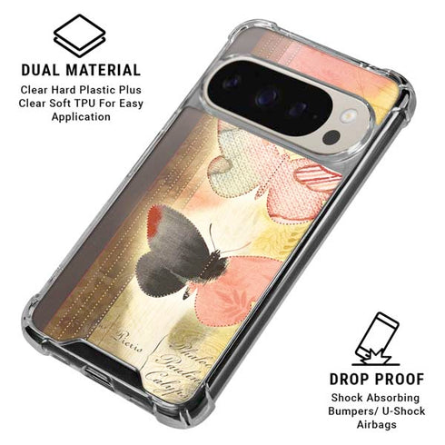 Haiku Butterfly Pixel 9 Pro XL Clear Case