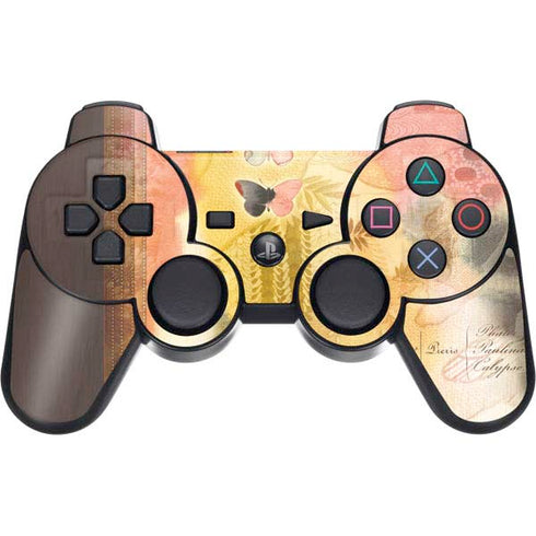 Haiku Butterfly PS3 Dual Shock wireless controller Skin