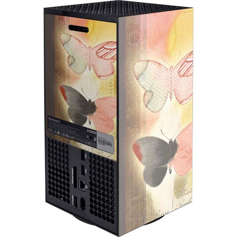 Haiku Butterfly XBox Series X Digital Edition Console Skin
