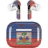 Haiti Flag Dark Wood AirPods Skins