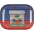 Haiti Flag Dark Wood AirPods Skins