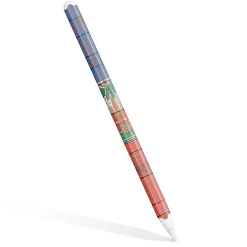 Haiti Flag Dark Wood Apple Pencil (2nd Gen 2019) Skin