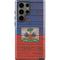 Haiti Flag Dark Wood Galaxy S23 Ultra Pro Case