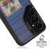 Haiti Flag Dark Wood Galaxy S24 Ultra Kickstand Case