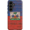 Haiti Flag Dark Wood Galaxy S26 Impact Case