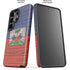 Haiti Flag Dark Wood Galaxy S26 Ultra Impact Case