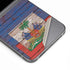 Haiti Flag Dark Wood Galaxy Z Flip6 Skin