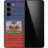 Haiti Flag Dark Wood Galaxy Z Fold5 5G Skin