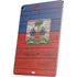 Haiti Flag Dark Wood Apple iPad Air Skin