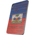 Haiti Flag Dark Wood Apple iPad Mini Skin