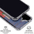 Haiti Flag Dark Wood iPhone 16 Clear Case