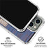 Haiti Flag Dark Wood iPhone 16 Pro Max Clear Case