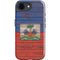 Haiti Flag Dark Wood iPhone 16e Impact Case