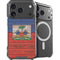 Haiti Flag Dark Wood iPhone 18 Pro MagSafe Case