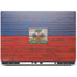 Haiti Flag Dark Wood Dell Precision Skin