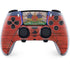 Haiti Flag Dark Wood PS5 DualSense Edge Pro Controller Skin
