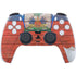 Haiti Flag Dark Wood PS5 Pro Bundle Skin