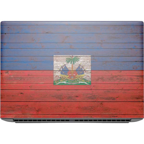 Haiti Flag Dark Wood HP ZBook Fury 16 G10 Skin