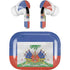 Haiti Flag Distressed AirPods Skins
