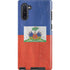 Haiti Flag Distressed Galaxy Cases