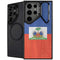 Haiti Flag Distressed Galaxy S25 Ultra Kickstand Case