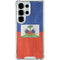 Haiti Flag Distressed Galaxy S25 Ultra Clear Case
