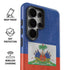 Haiti Flag Distressed Galaxy S26 Ultra Impact Case