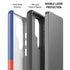 Haiti Flag Distressed Galaxy S26 Ultra Impact Case