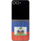 Haiti Flag Distressed Galaxy Z Flip6 Skin