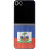 Haiti Flag Distressed Galaxy Z Flip6 Skin