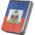 Haiti Flag Distressed Galaxy Z Flip6 Skin