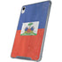 Haiti Flag Distressed iPad 11th Gen (2025) Clear Case