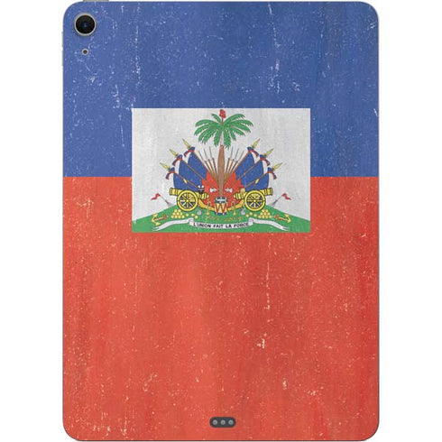 Haiti Flag Distressed Apple iPad Air Skin