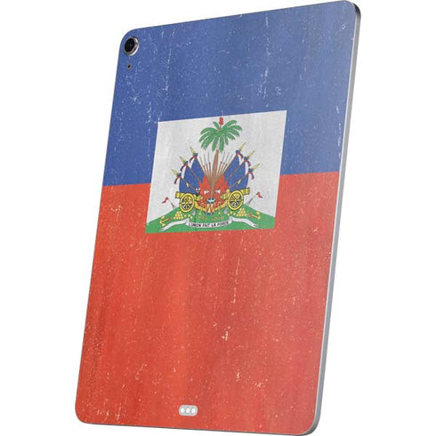 Haiti Flag Distressed Apple iPad Air Skin